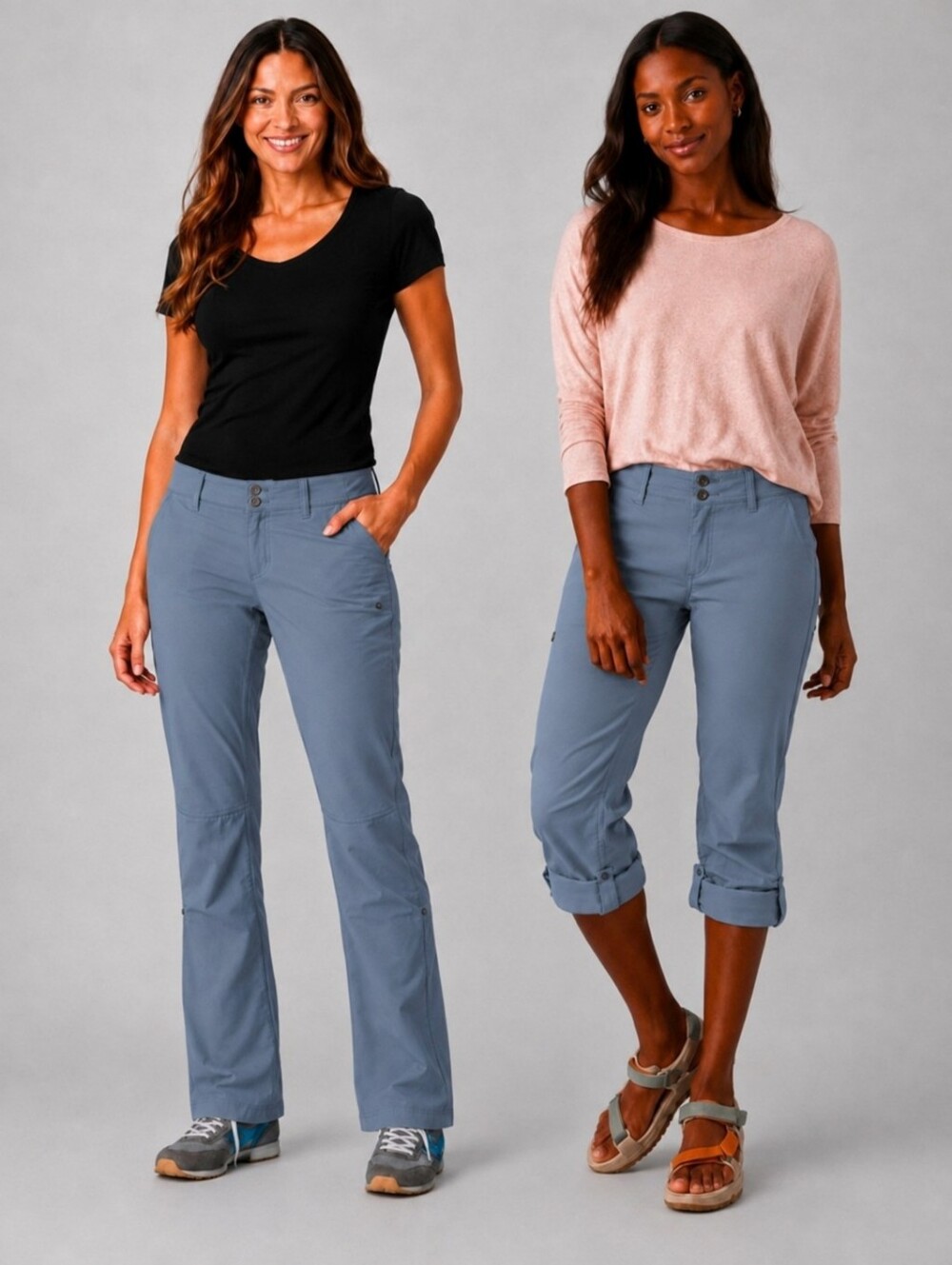 ❤️ PRANA HALLE 2-IN-1 BOOTCUT / CAPRI PANTS - ADJUSTABLE LENGTH, 0 (25)